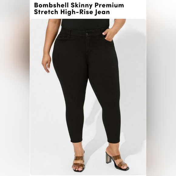 Torrid Bombshell Skinny Jeans - Picture 4 of 6
